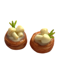 Two Mushroom Vol Au Vents