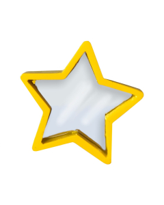 Yellow Star Mirror