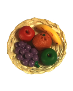 Fruit In Wicker Basket (Discontinued)