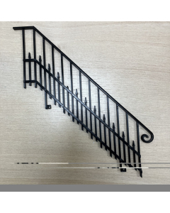 DAMAGED - Angled Stair Railing