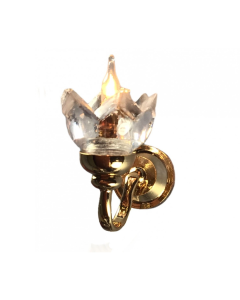 Lily Wall Lamp Clear Shade - Wired 