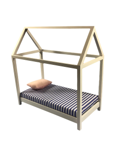 White Canopy Single Bed (Discontinued)