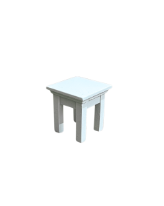 White Small Side Table