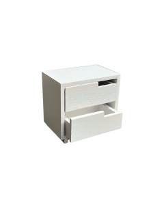 White Modern Nightstand