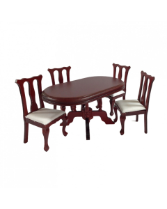DF081 - Mahogany Table and Chairs