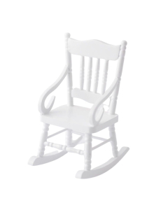 White Rocking Chair