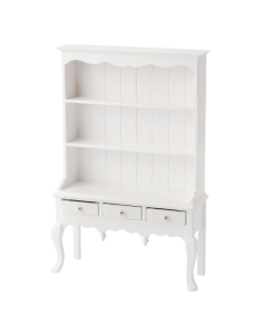 White Queen Anne Dresser