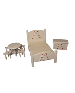White Bear Bedroom Set