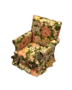 Floral Arm Chair