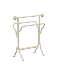 White Towel Rack