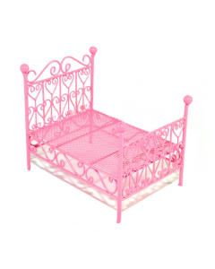 DF508 - Pink Metal Children's Bed