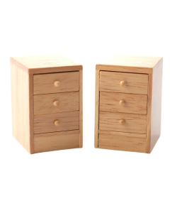 Pair of Modern Bedside Drawers