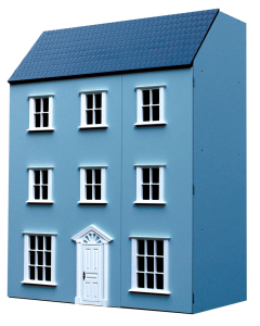 Weymouth House Blue | Dolls House Kit