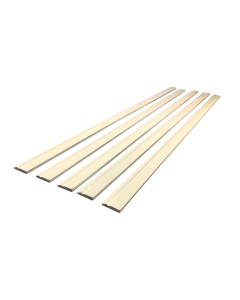 Deep White Skirting Board, Pack of 5