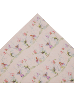 Dolls House Wallpaper Fairy Pink Design - DIY333