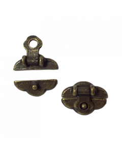 DIY590 - Antique Brass Trunk Lock