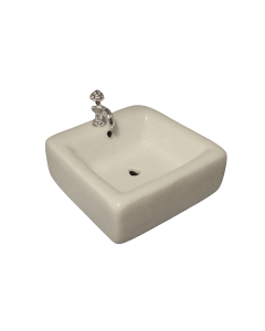 Square Sink with Tap
