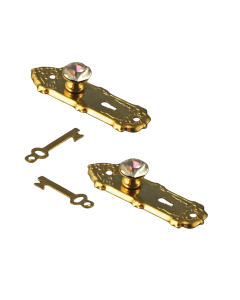 Crystal Knob/Plate/Key set