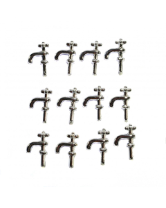 DIY767 - Silver Taps (pk12)
