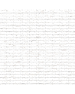 Embossed A3 White Brick Stretcher Bond