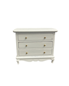 White French-style Chest of Drawers