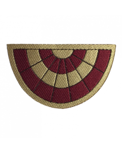 E9356 - Oval Red Mat