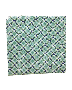 Blue Diamond Curtain Fabric