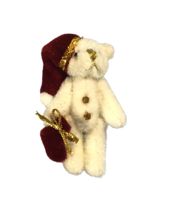 White Christmas Teddy