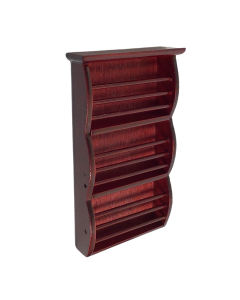 Mahogany Shelf Unit
