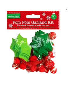 Make Your Own Felt Pom-Pom Garland Craft Kit (Discontinued)