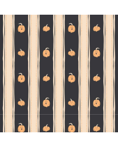 Limited Edition Striped Pumpkin Wallpaper Boarder