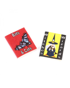 D3375 - 1:12 Scale Halloween Books