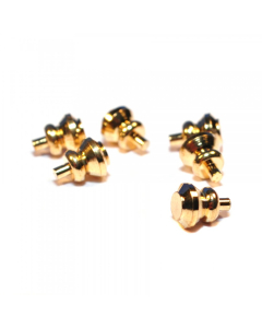 HW1116 - Plain Knob Brass