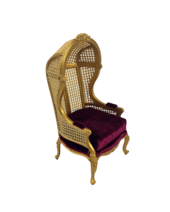Luxury Arm Chair In Gold