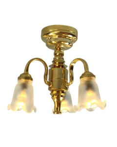 Triple Tulip Ceiling Light - Battery Light (Discontinued) 