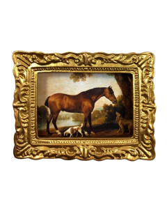 Picture of George Stubbs Horse and Dogs