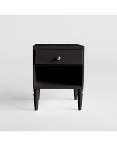 Black Nightstand/Modern Side Table