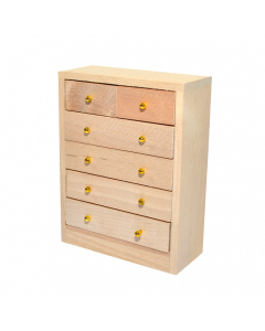 BEF072 - 1:12 Scale Chest of Drawers