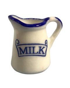 White Milk Jug