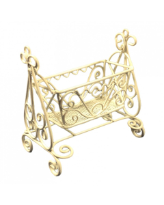 White Wire Cradle