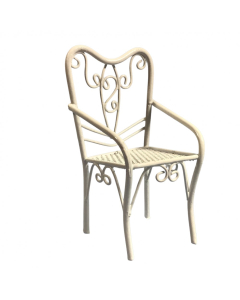 White Garden Chair