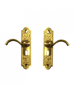 DIY665 Door Handle and Plate Set