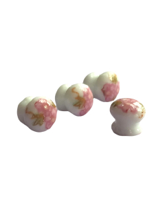 Large Rose Knobs, Pack of 4