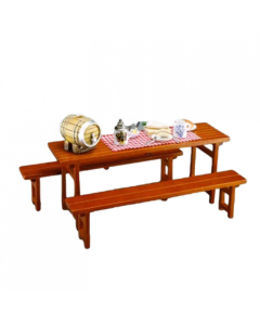 RP17900 - Table and Benches with Beer Display