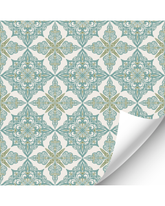 Mosaic Blue and Green Tiles
