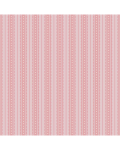 Scallop Stripe on Pastel Pink Wallpaper