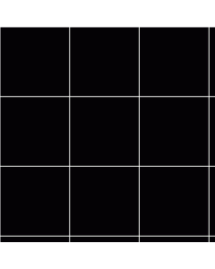 RS1098BK - Pack 50 Black Vinyl Floor Tiles