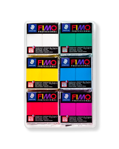 True Colours Multipack - Fimo Professional - Box of 6 85g (Discontinued)