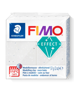 White Granite - Fimo Effect - 57g