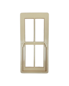 4 Pane Plastic Window
